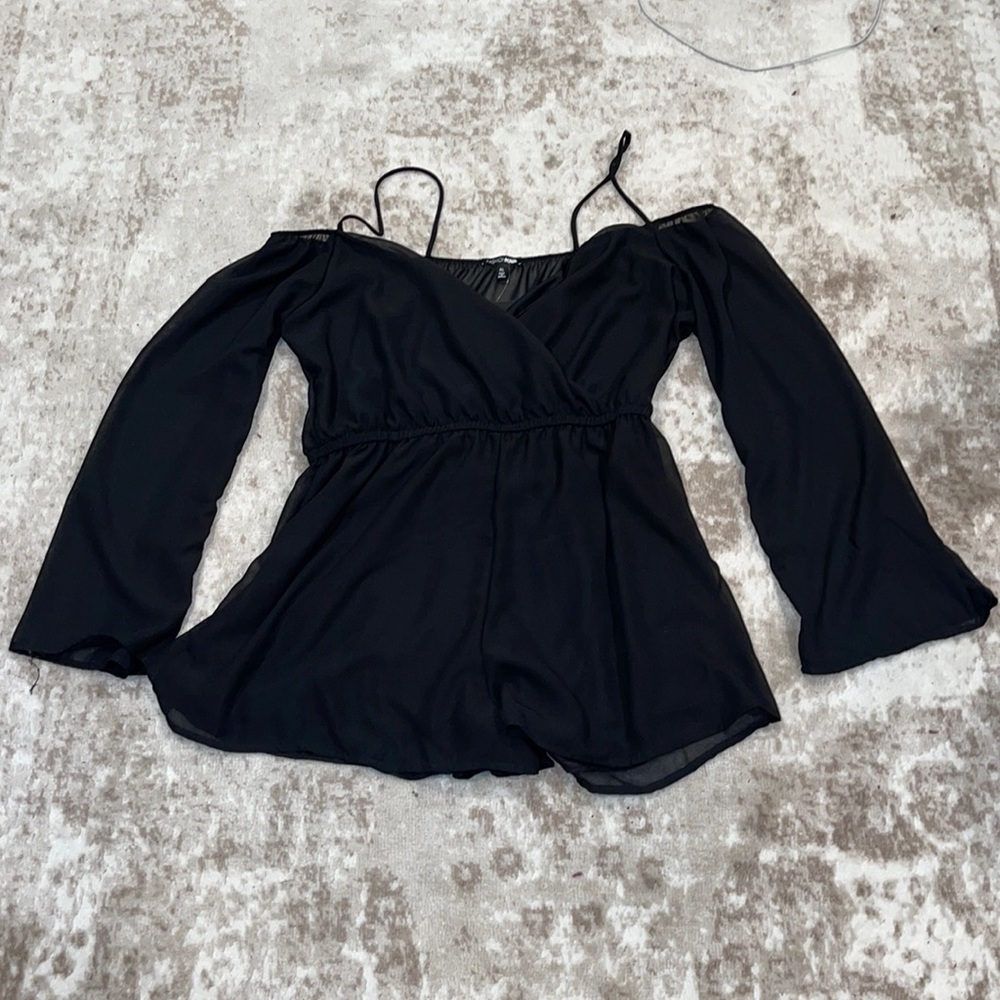 Fashion Nova Sweet Days Romper Size XL